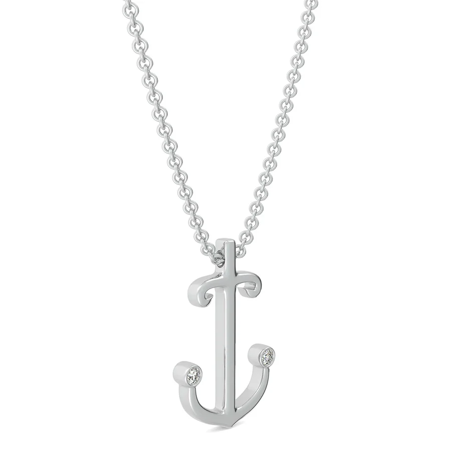 Anchor Charm Pendant - Image 2