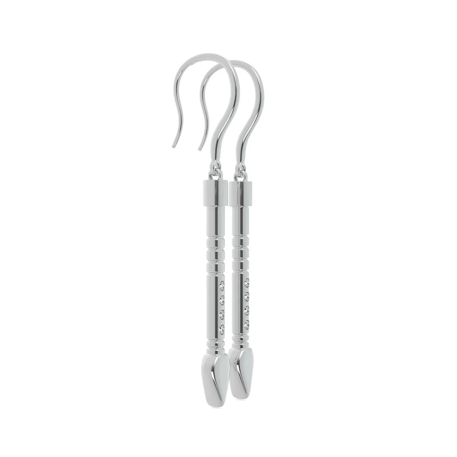 Arrow Drop Earrings - Image 2