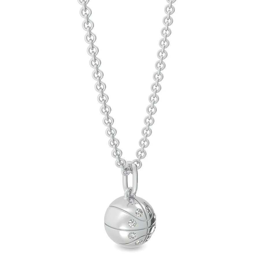 Basketball Charm Pendant - Image 2