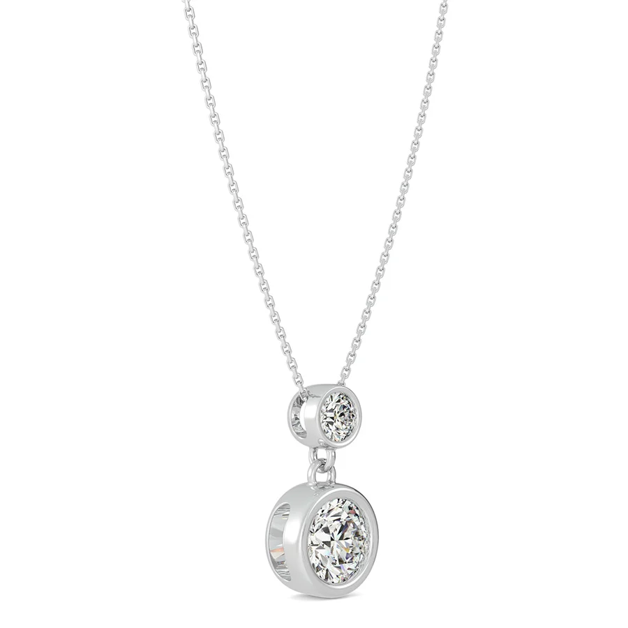 Bezel Drop Pendant - Image 2
