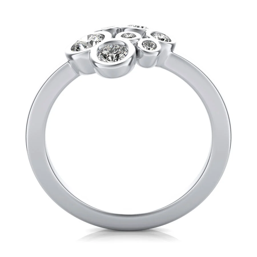 Bezel Set Cluster Stones - Image 2