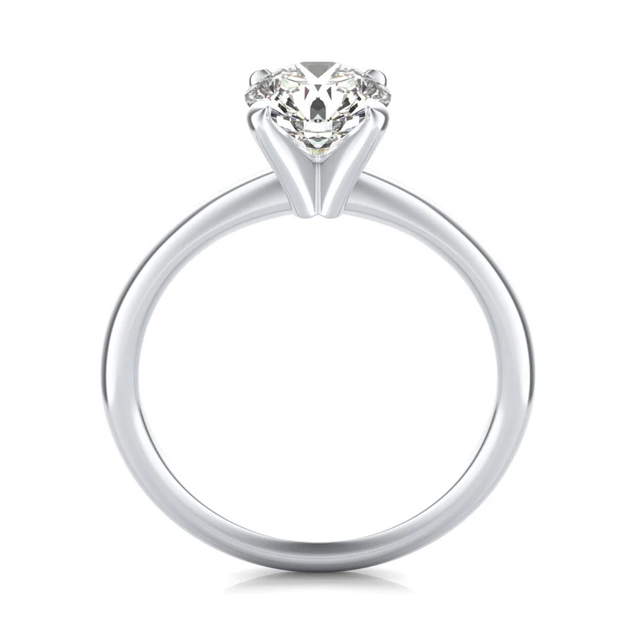 Solitaire Engagement Ring - Image 2