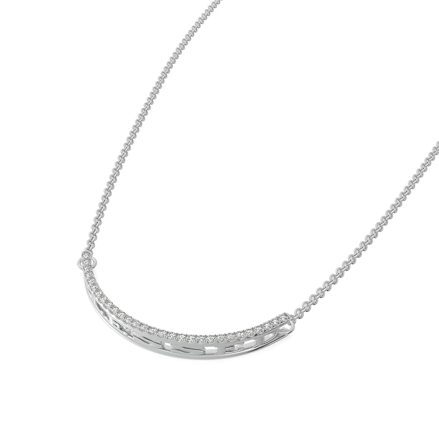 "BLESSED" Rounded Bar Pendant - Image 2