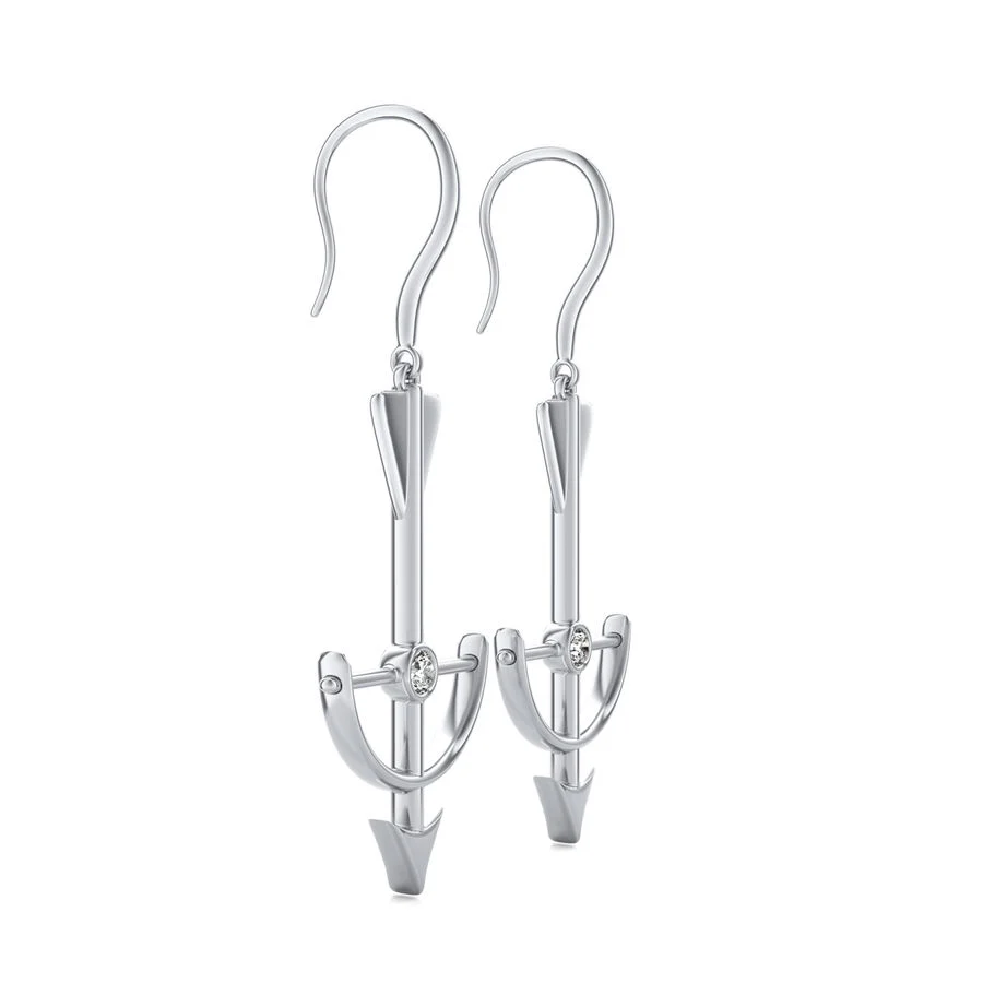 Bow and Arrow Earrings - Image 2