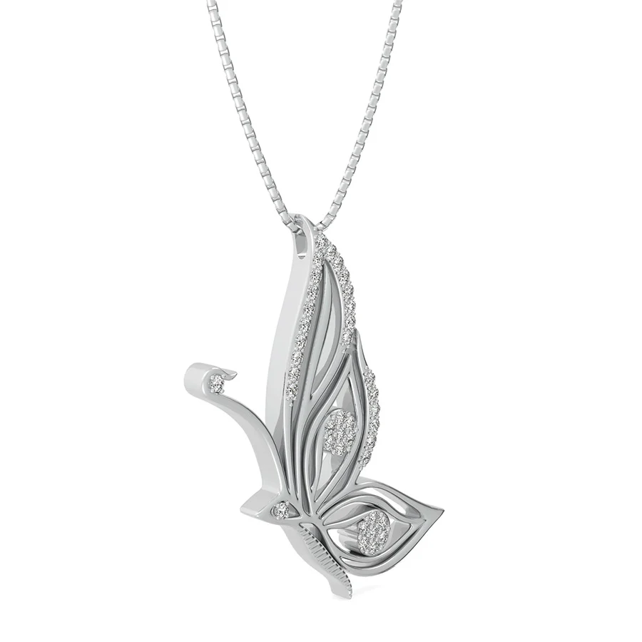 Butterly Side View Pendant - Image 2