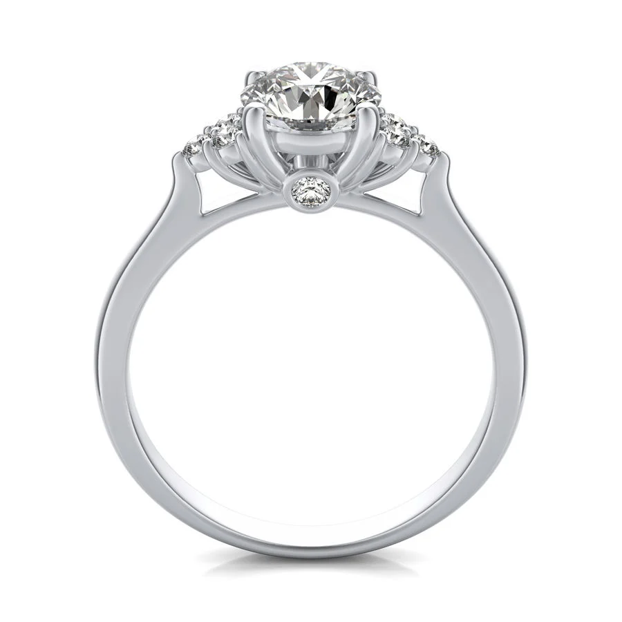 Cathedral Engagement Ring - Image 2