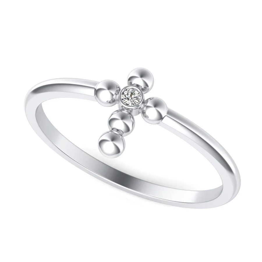 Catholic Cross Fashion Ring