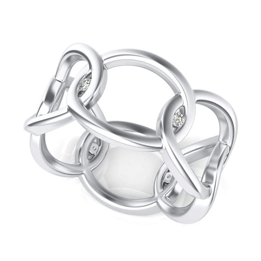 Chain Link Fashion Ring