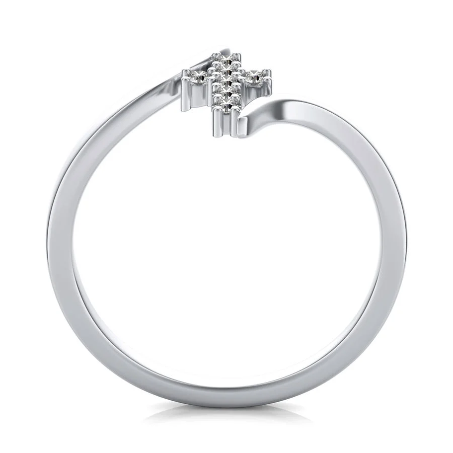 Christian Cross Fashion Ring - Image 2