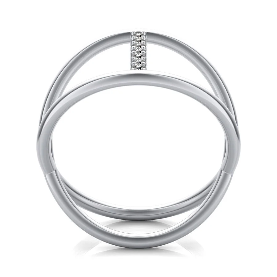 Criss Cross Ring - Image 2