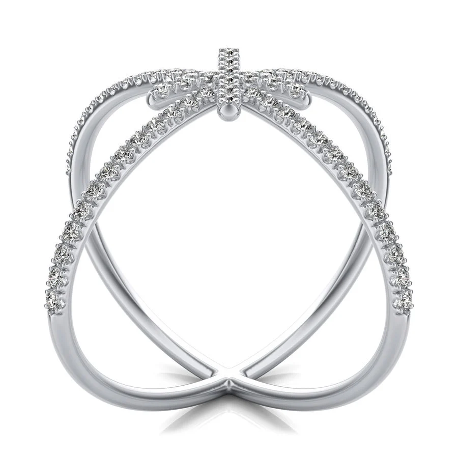 Criss Cross Ring - Image 2