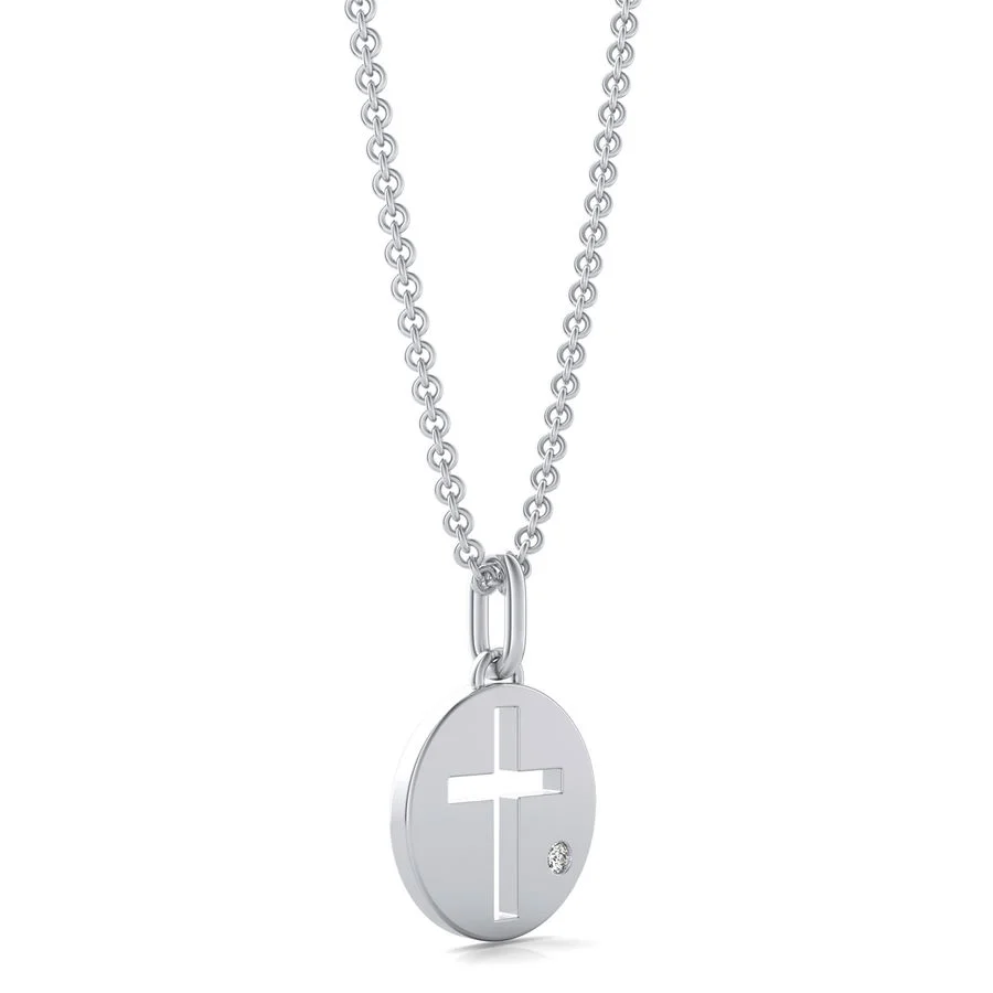 Cross Coin Pendant - Image 2