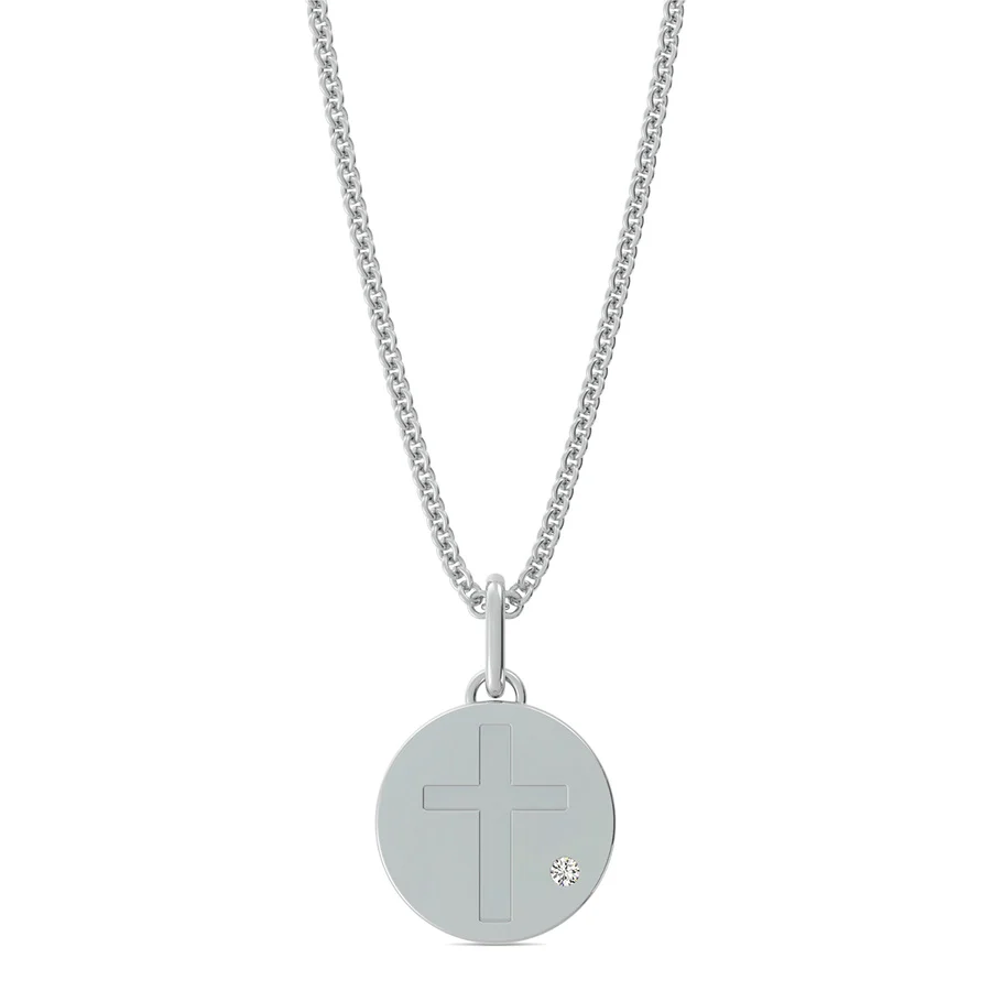 Cross Coin Pendant