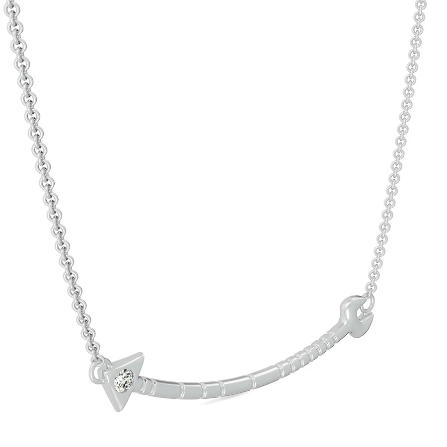 Curved Arrow Pendant - Image 2