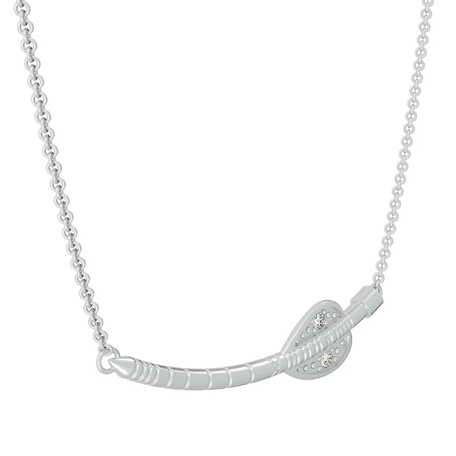 Curved Arrow Pendant - Image 2