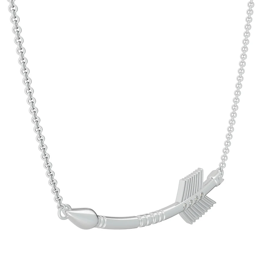 Curved Arrow Pendant - Image 2