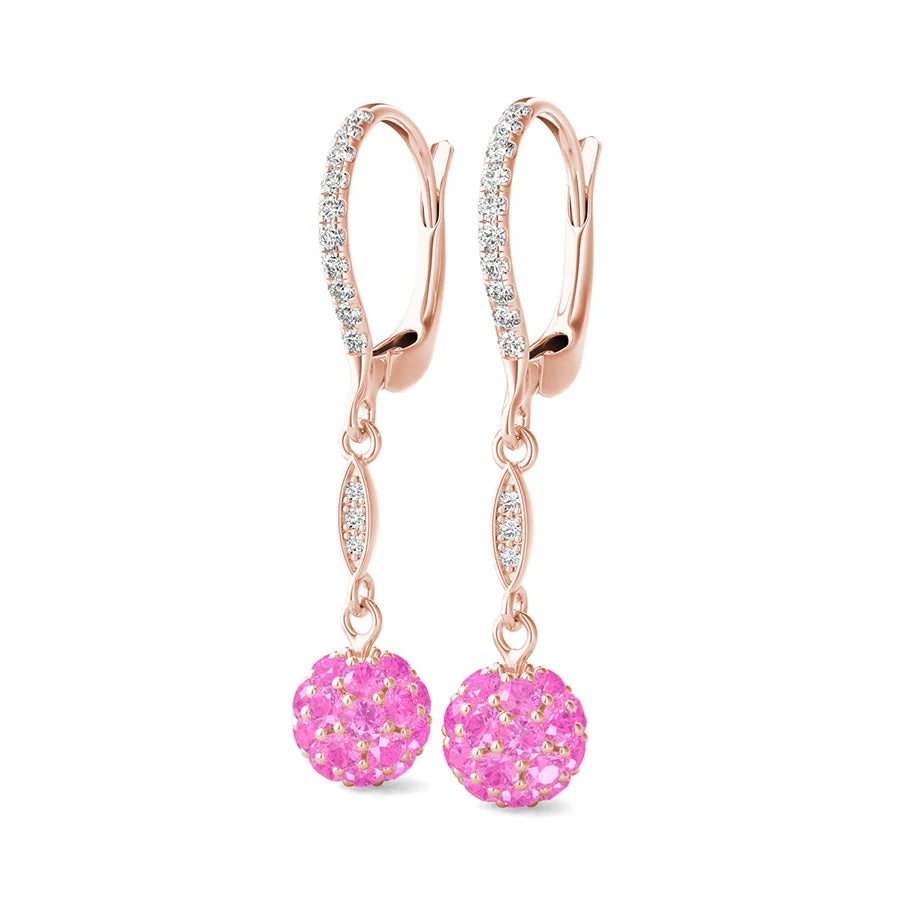 Dangling Cluster Ball Earrings - Custom Builder - SKU 201802