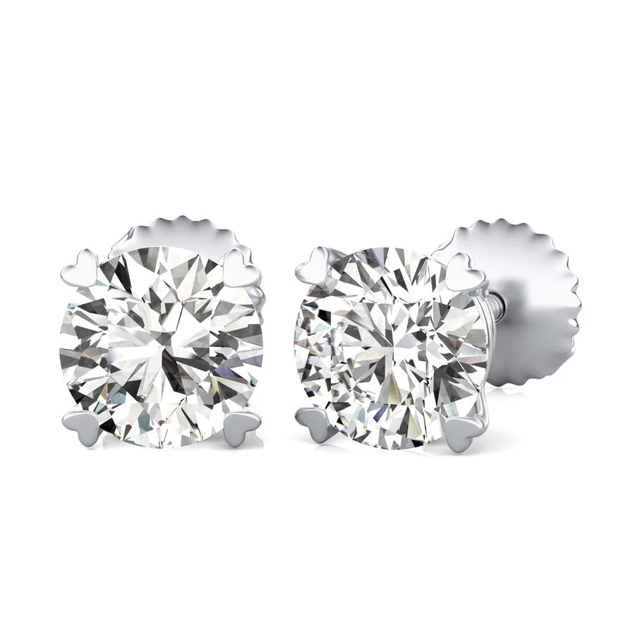 Double Wire Stud Earrings