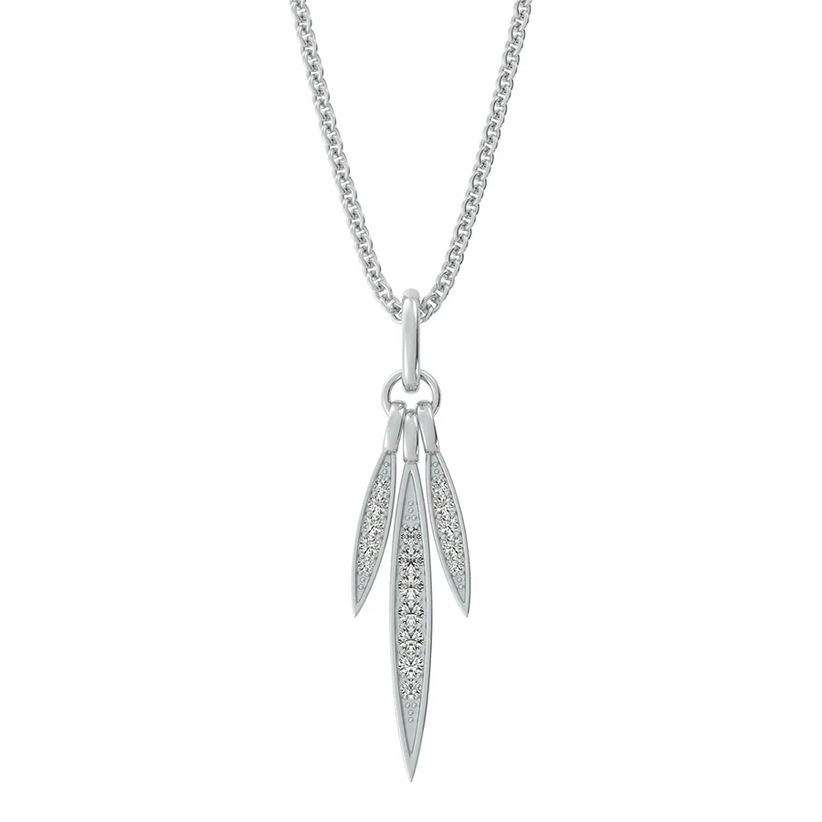 Elongated Marquise Pendant