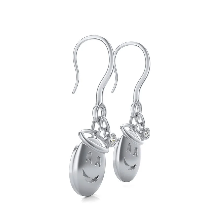 Emoji Angel Earrings - Image 2