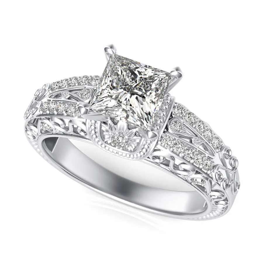 Engagement Ring - Custom Builder - SKU 228100