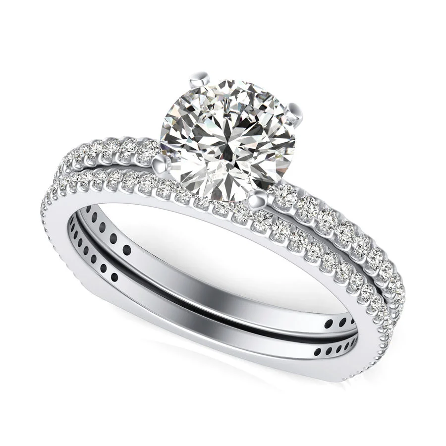 Engagement Ring With Matching Band