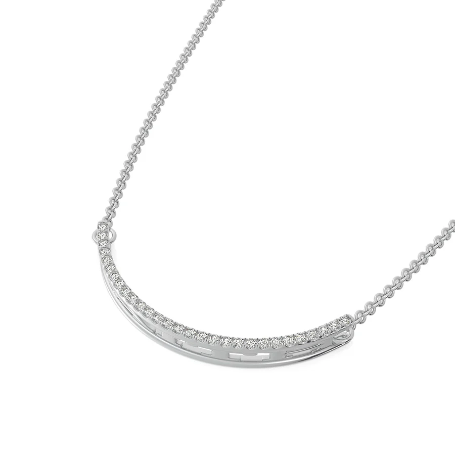 "FAITH" Rounded Bar Pendant - Image 2