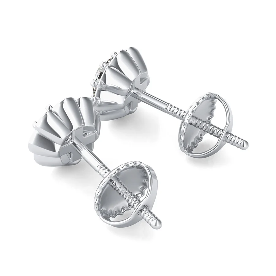 Flower Halo Earrings - Image 2