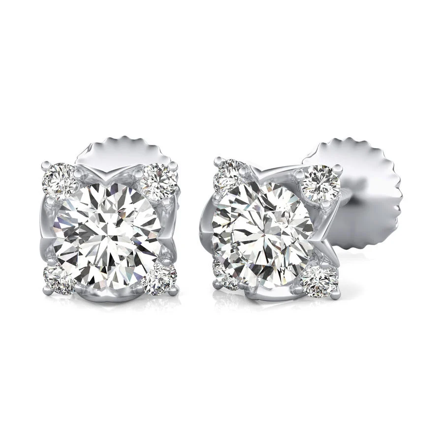 Flower Stud Earrings