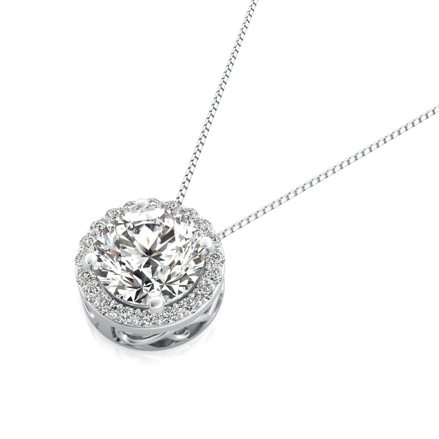 Halo Pendant - Custom Builder - SKU 176600