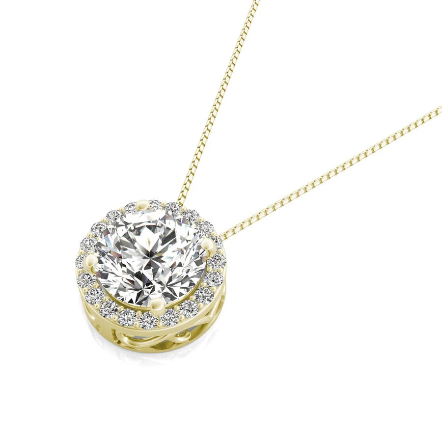 Halo Pendant - Custom Builder - SKU 176600