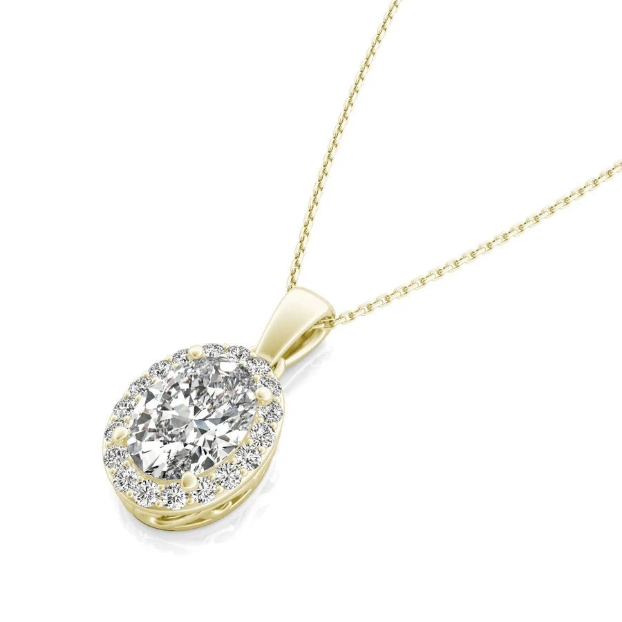 Halo Pendant - Custom Builder - SKU 190100