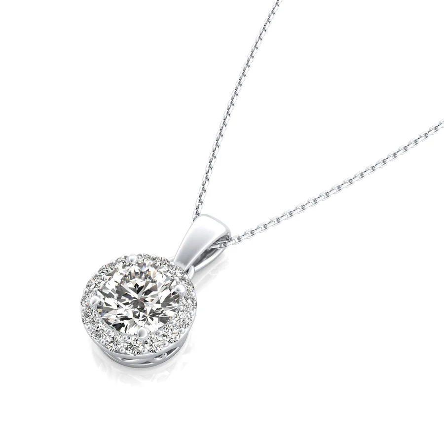 Halo Pendant - Custom Builder - SKU 190100