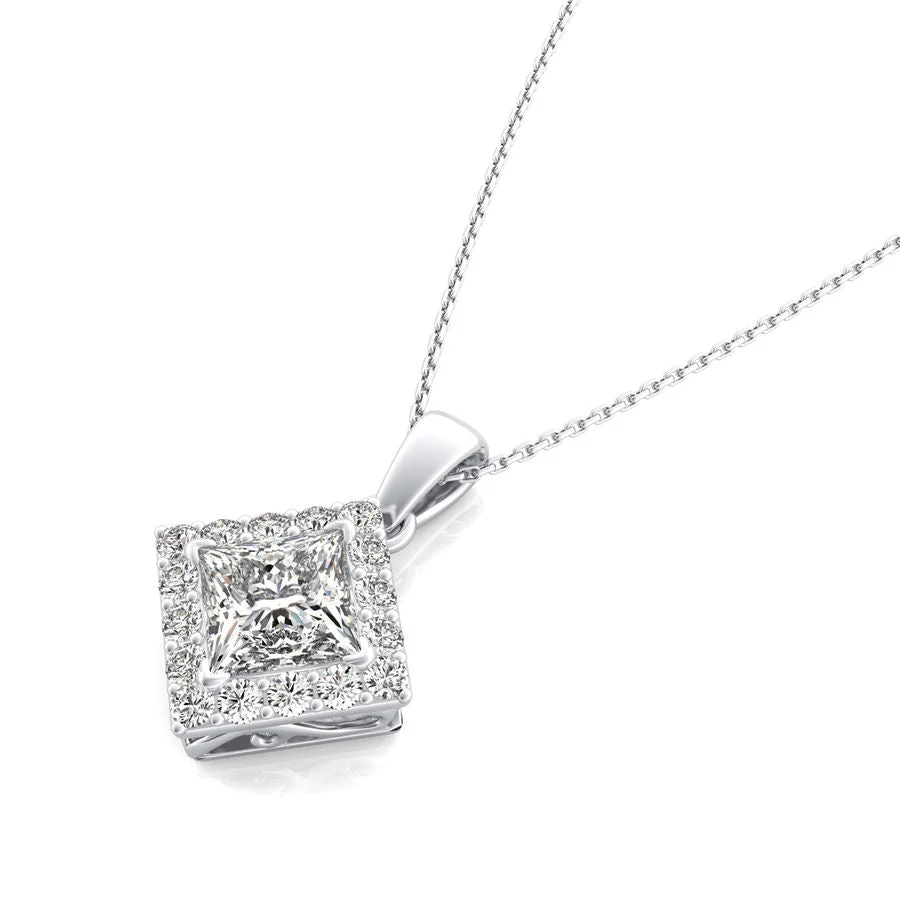 Halo Pendant - Custom Builder - SKU 190100