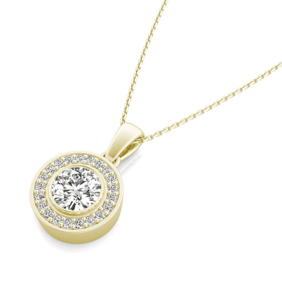 Halo Pendant - Custom Builder - SKU 190600