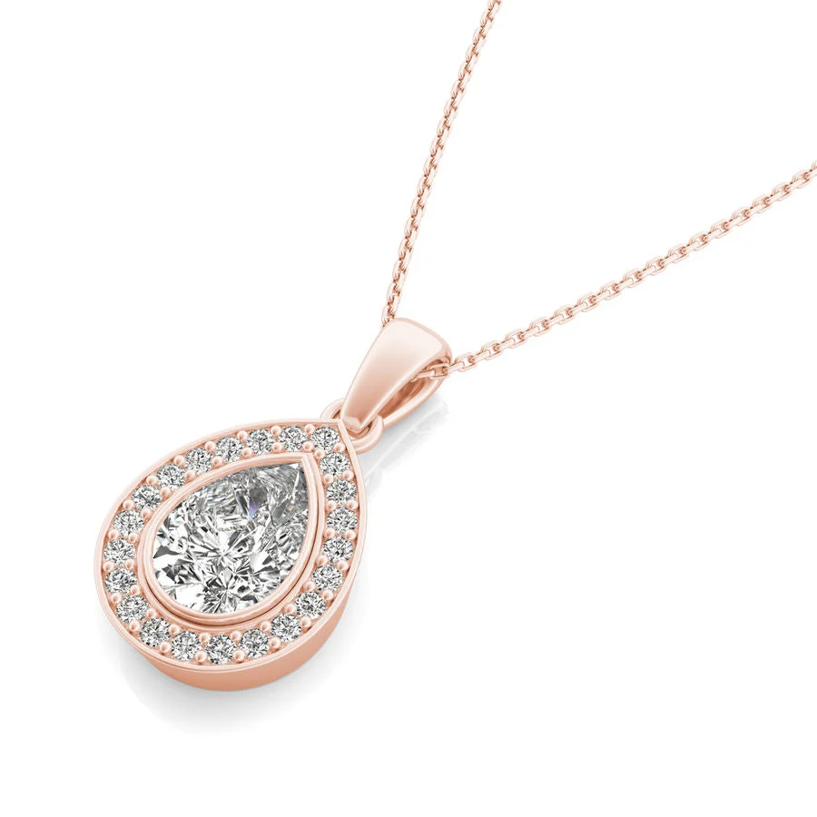 Halo Pendant - Custom Builder - SKU 190600