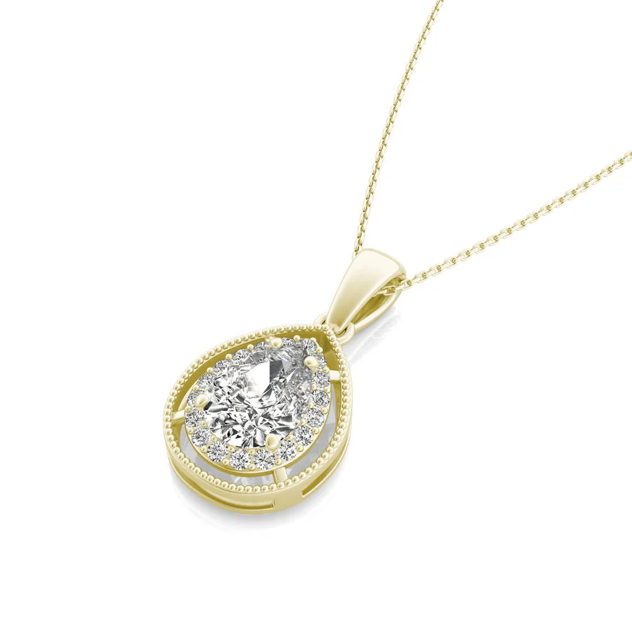 Halo Pendant - Custom Builder - SKU 191100