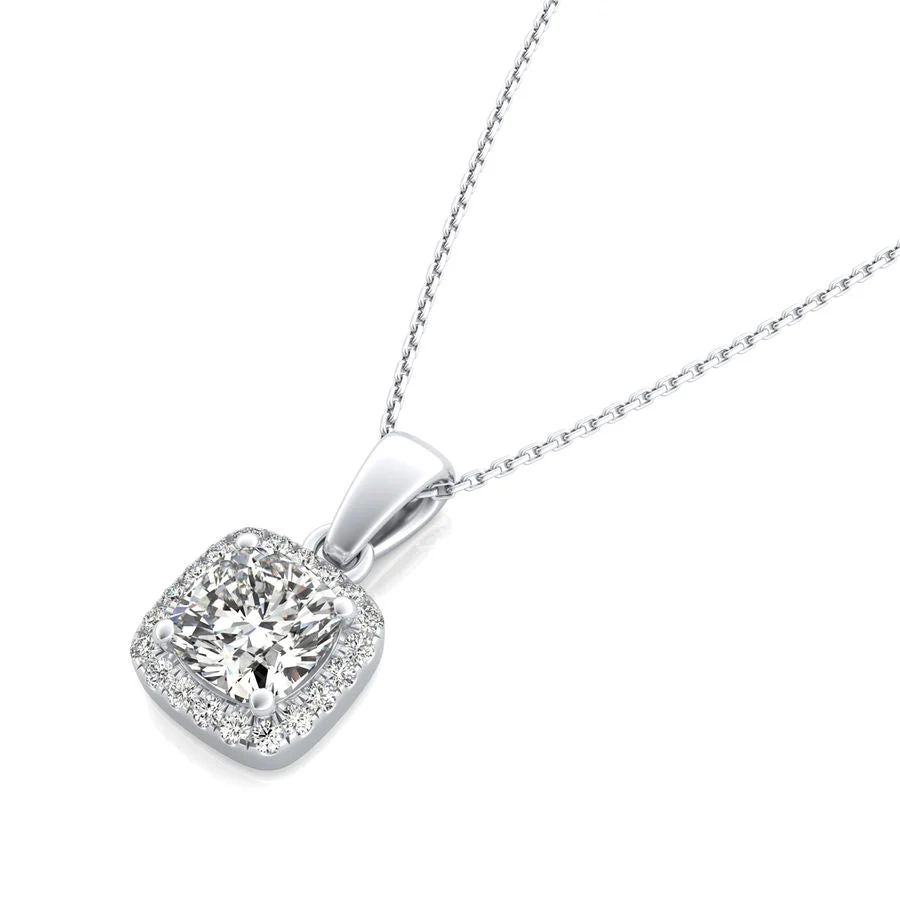 Halo Pendant - Custom Builder - SKU 197500