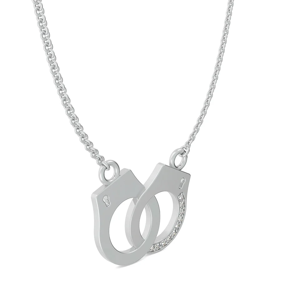 Handcuffs Charm Pendant - Image 2