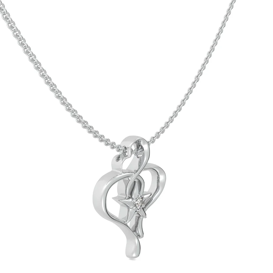 Heart And Star Pendant - Image 2