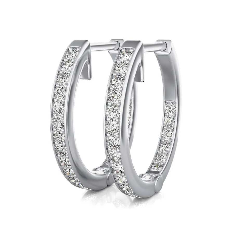 Huggy Hoop Earrings - Custom Builder - SKU 208000