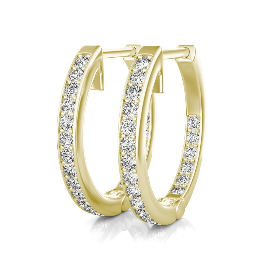 Huggy Hoop Earrings - Custom Builder - SKU 208000