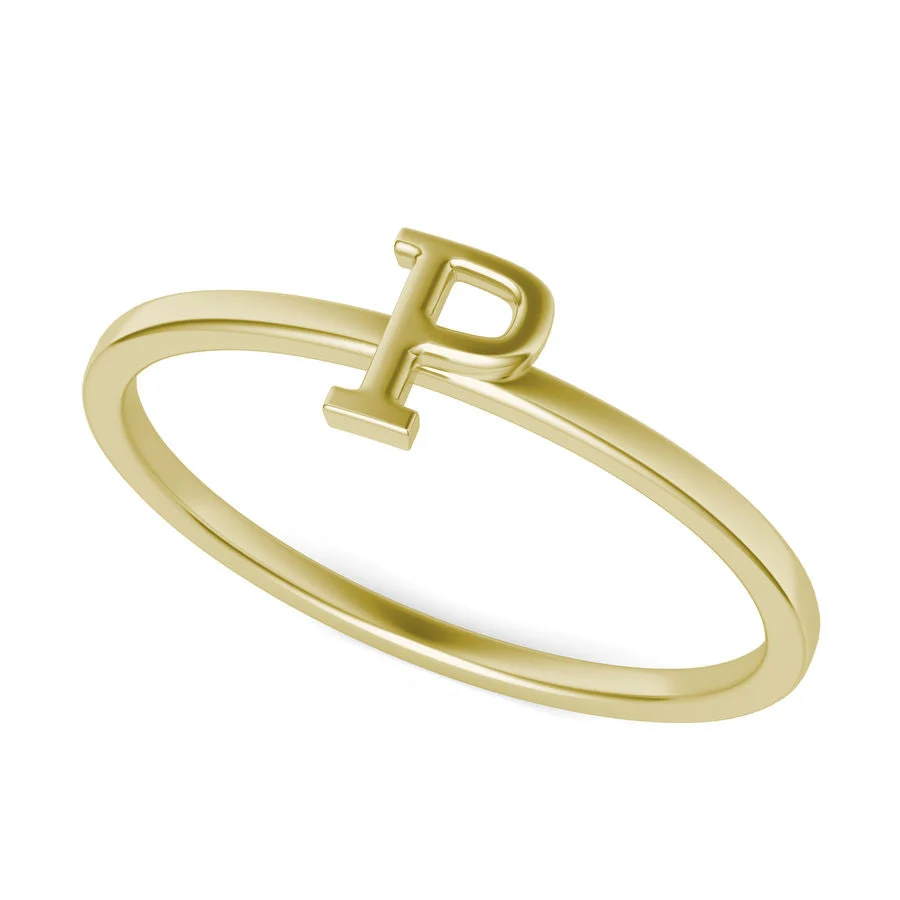 Initial Ring P - Custom Builder - SKU 129300