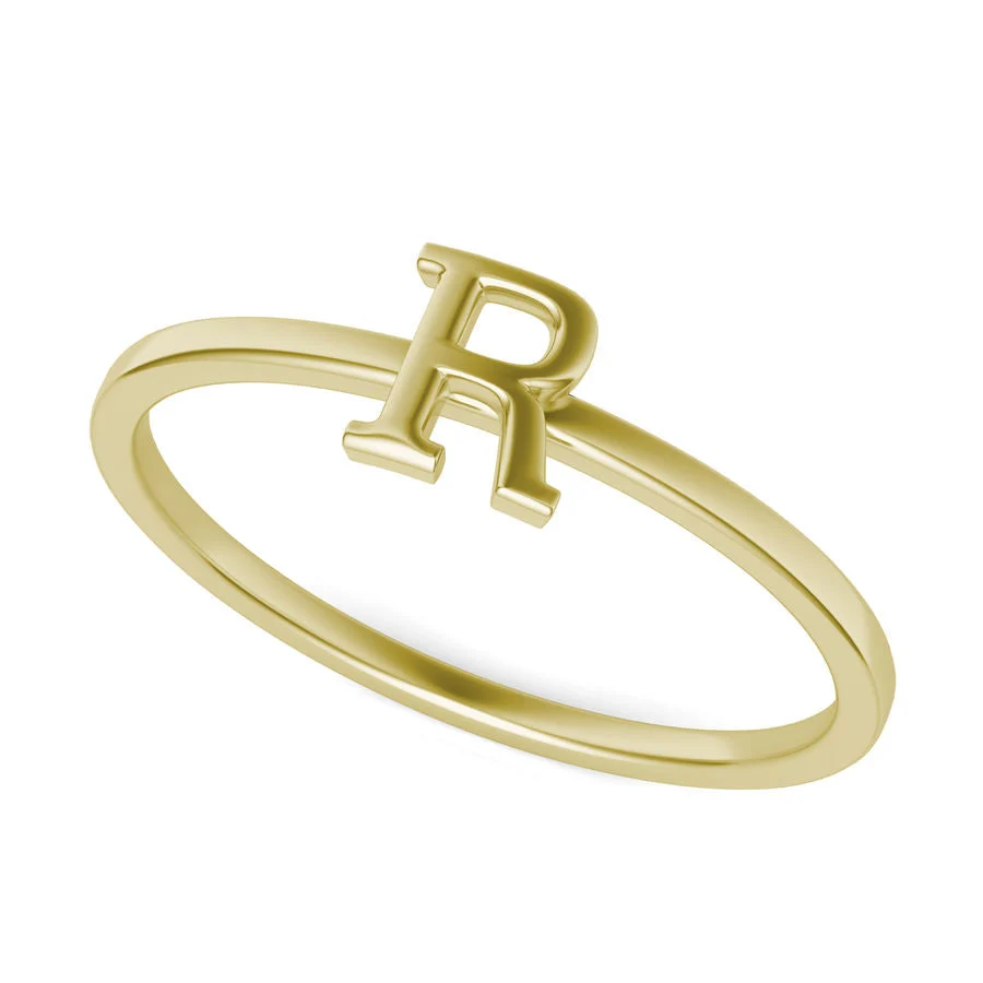 Initial Ring R - Custom Builder - SKU 129500