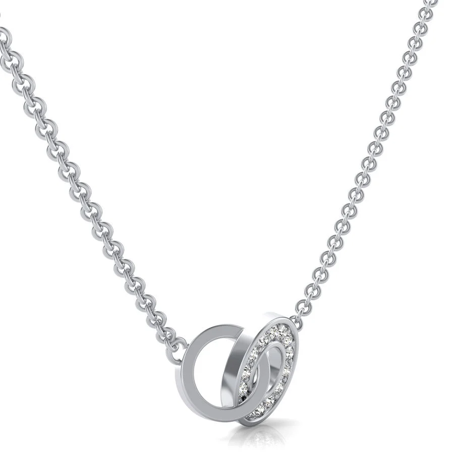 Interlocking Circles Pendant - Image 2