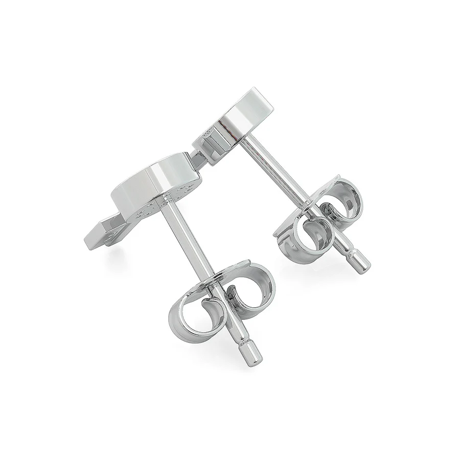 Key Shape Earrings - Image 2