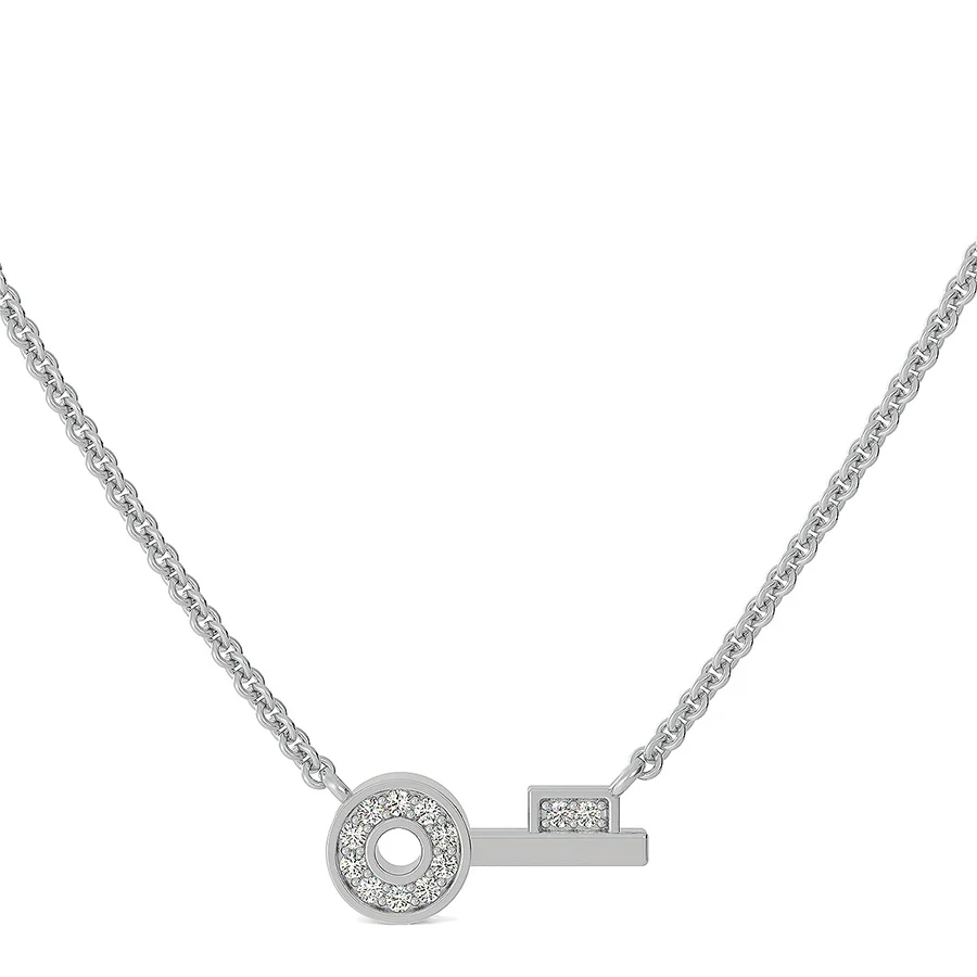 Key Shape Pendant