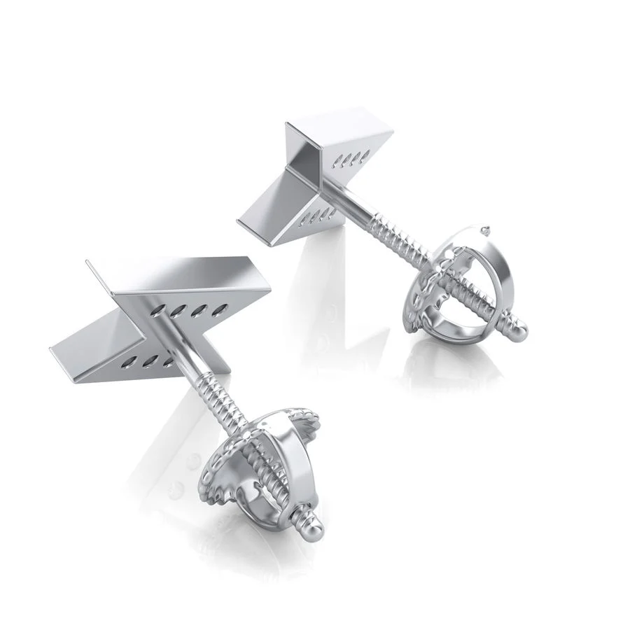 Lightning Stud Earrings - Image 2
