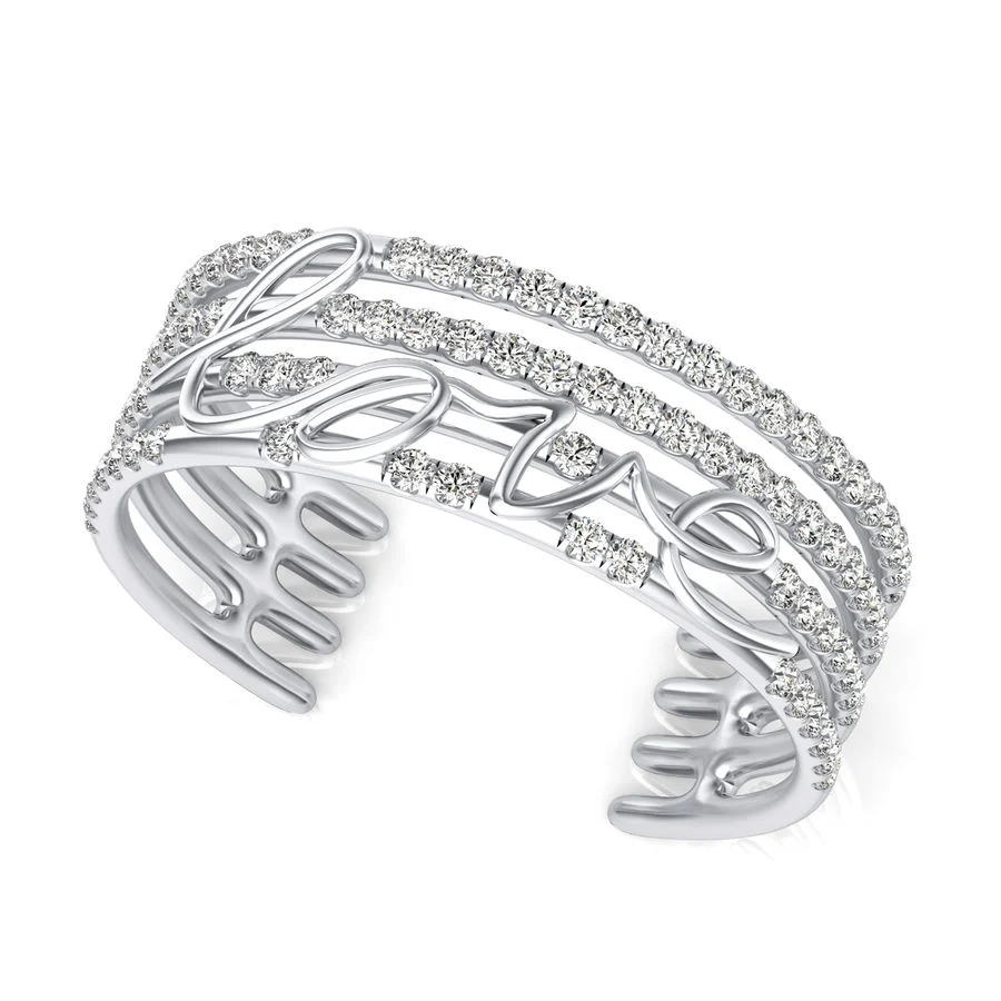 Love Diamond four row Band