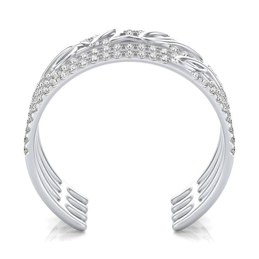Love Diamond four row Band - Image 2